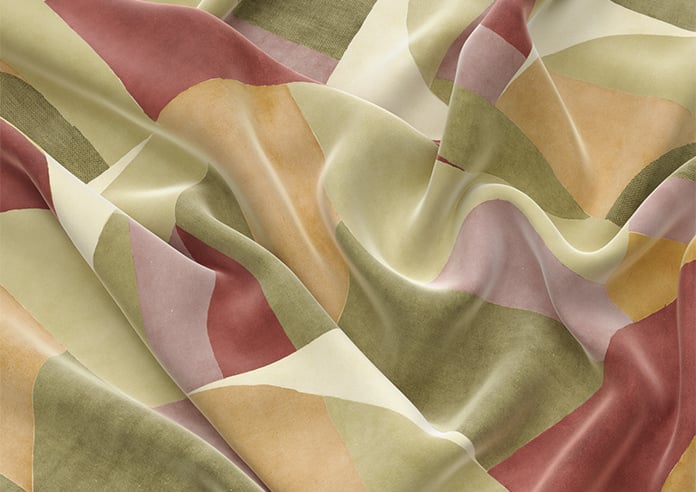 Varadero Velvet, Aloe - Motorised Roman Blind - Image 4